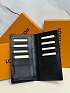 Кожаный бумажник Louis Vuitton Brazza premium 10x19x2 см