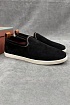 Мужские лоферы Loro Piana Venice Walk - Black