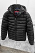 Мужская чёрная куртка Tommy Hilfiger