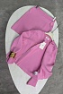 Женский костюм двойка Celine premium - Pink