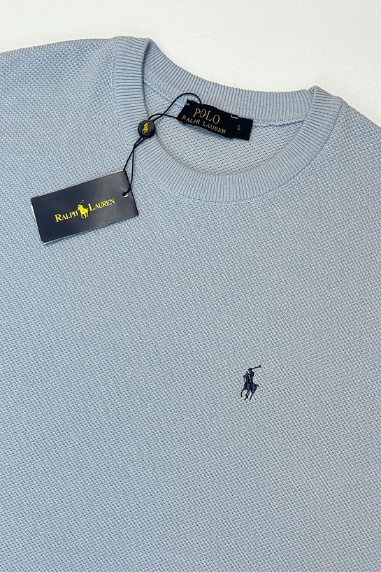 Мужской джемпер Роlо Ralрh Lаurеn pony-embroidered - Blue