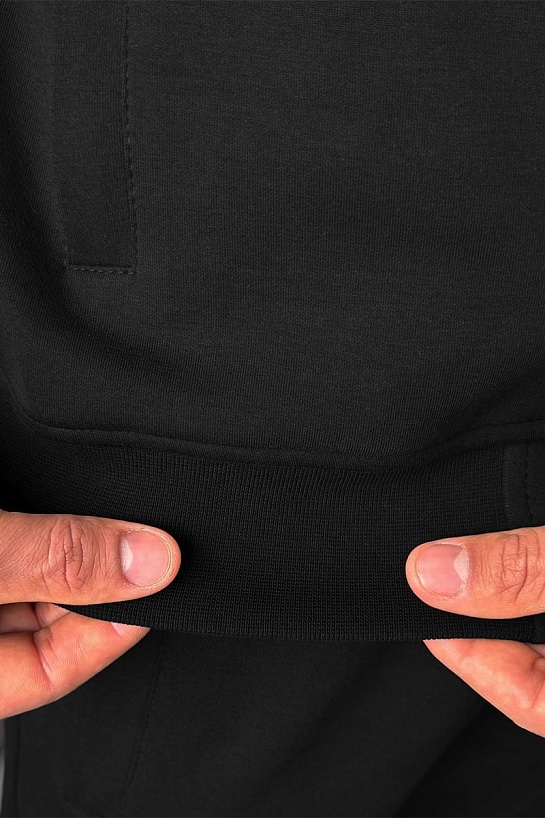 Кофта на молнии Armani Exchange чёрного цвета