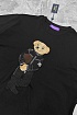 Мужская чёрная футболка Polo Ralph Lauren "Bear"