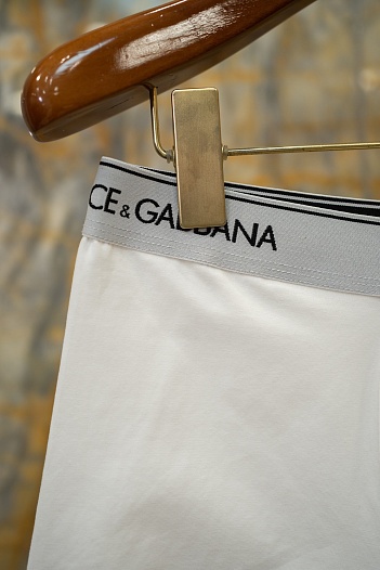 Набор нижнего белья Dolce & Gabbana белого цвета   