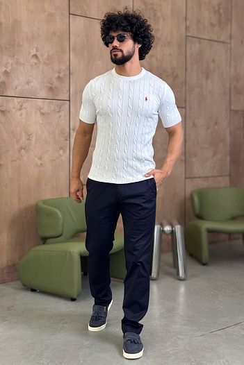 Мужские тёмно-синие брюки Роlо Ralрh Lаurеn   