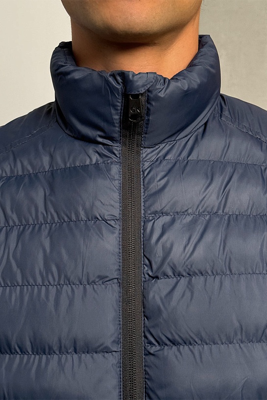 Мужская куртка Calvin Klein side-logo - Navy