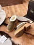 Женские замшевые ботинки UGG Heights Mini - Brown