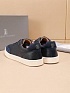Комбинированные кроссовки Brunello Cucinelli low-top - Navy