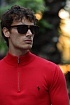 Мужская кофта Роlо Ralрh Lаurеn half-zip - Red
