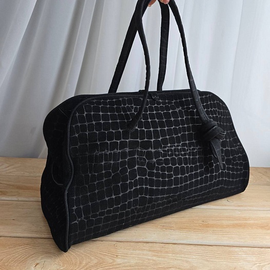 Замшевая сумка Jacquemus The Turismo Soft 38x23 см   