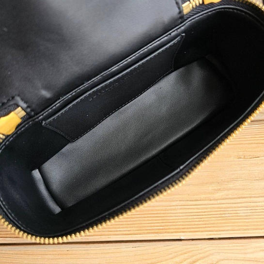 Женская сумка Bottega Veneta 20x11 см - Black