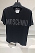 Мужская чёрная футболка Moschino