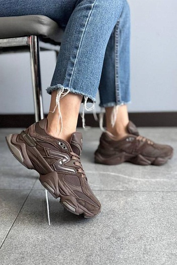 Кроссовки New Balance 9060 "Chocolate Brown"   