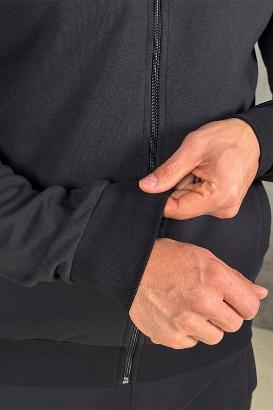 Кофта на молнии Armani Exchange logo-embroidered