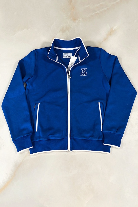 Классическая мужская кофта Zilli синего цвета