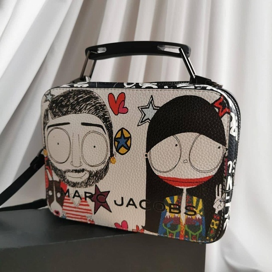 Кожаная сумка Marc Jacobs 20x15 см