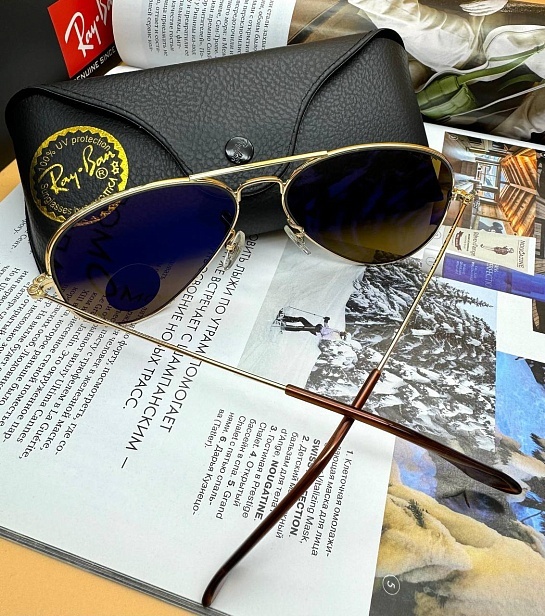 Солнцезащитные очки Ray-Ban Aviator Large Metal