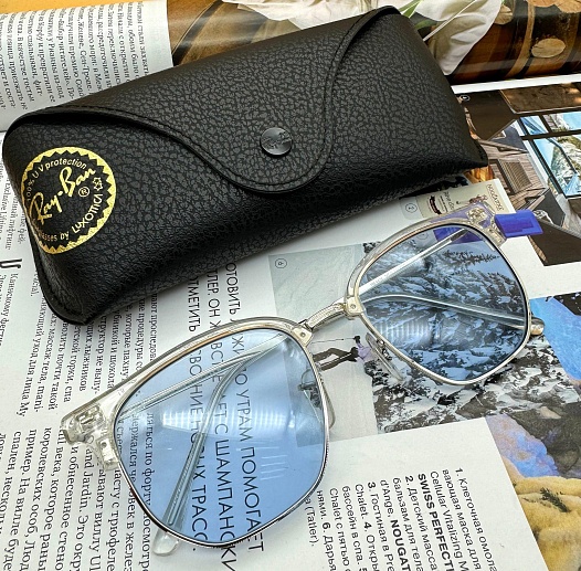 Солнцезащитные очки Ray-Ban New Clubmaster - Blue   
