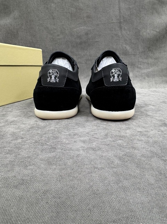 Мужские замшевые кроссовки Brunello Cucinelli