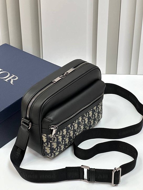 Сумка-мессенджер Dior Rider 2.0 Premium 23x17x17.5 см - Beige