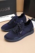 Текстильные кроссовки Hugo Boss Titanium - Navy