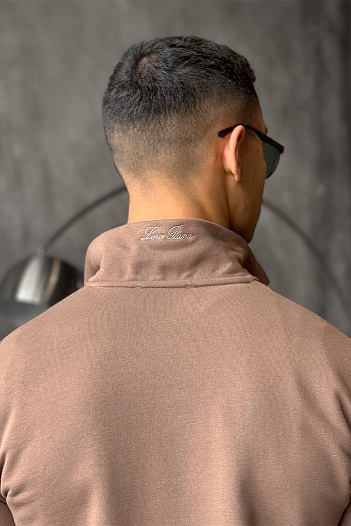 Кофта с высоким горлом Loro Piana - Brown   