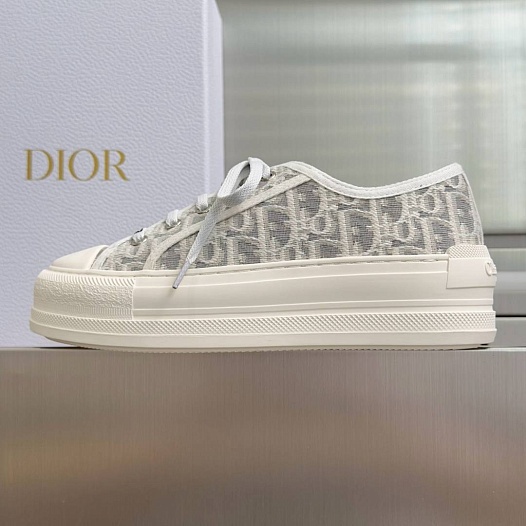 Женские кроссовки Dior Walk'n'Dior Oblique premium   