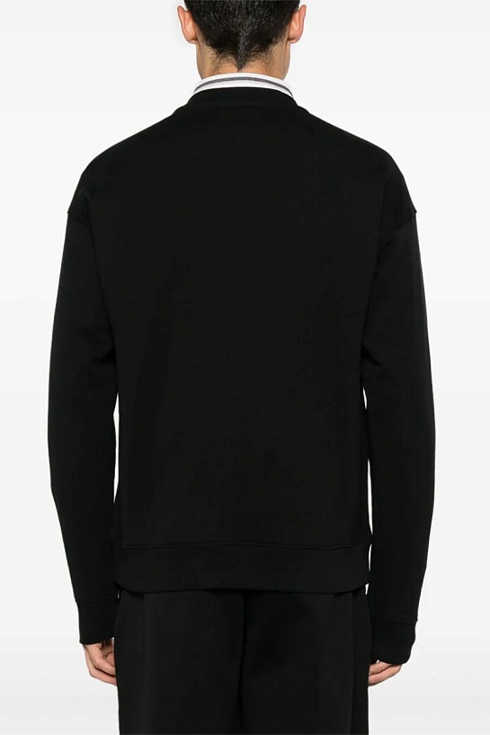 Мужской чёрный свитшот Moschino Teddy Bear