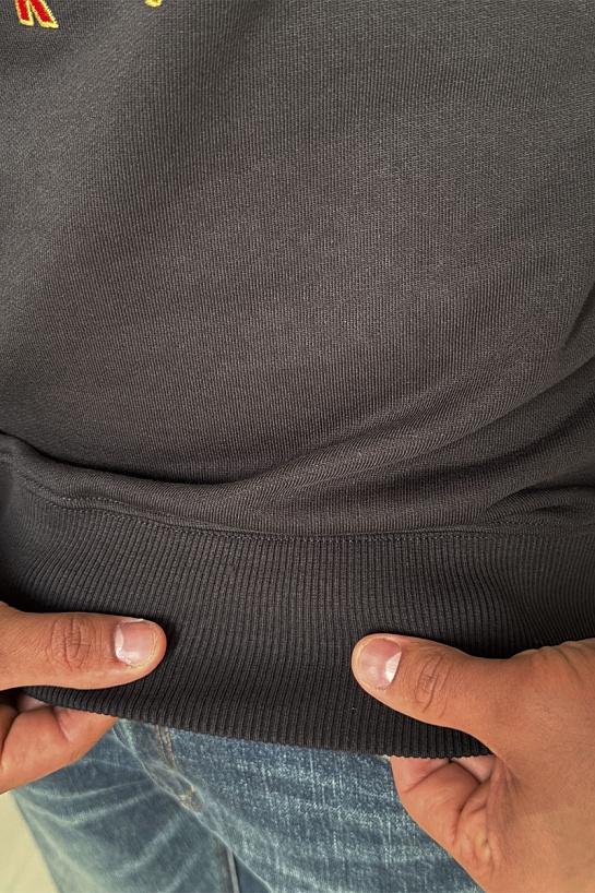 Чёрный мужской свитшот Kenzo Tiger Head embroidered