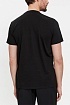Футболка чёрного цвета Armani Exchange logo-print