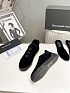Кроссовки с мехом Ermenegildo Zegna Triple Stitch low-top - Black