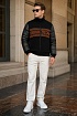 Мужская чёрная куртка Zegna