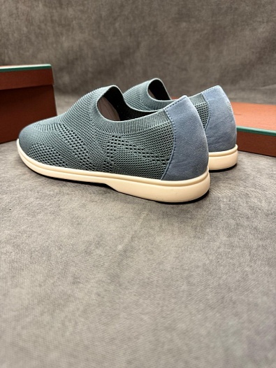Мужские текстильные лоферы Loro Piana   