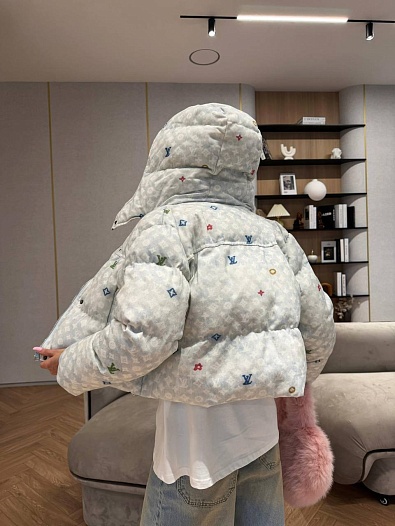 Женская утеплённая куртка Louis Vuitton premium   