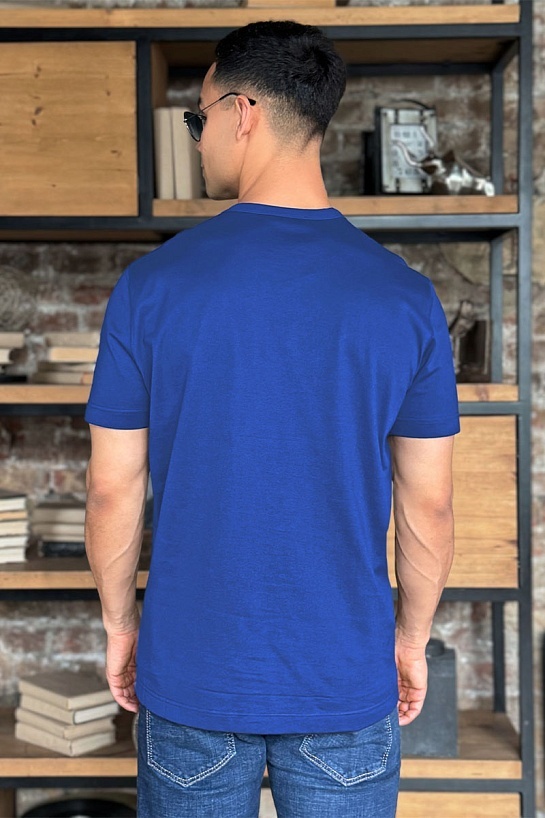 Мужская футболка Dolce & Gabbana Premium - Color Blue