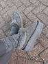 Женские ботинки с мехом UGG Mate Revival - Grey