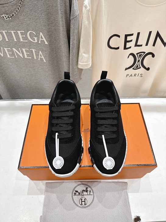 Женские кроссовки Hermes Bouncing  premium - Black