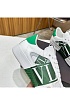 Кожаные кроссовки Valentino low-top - White / Green