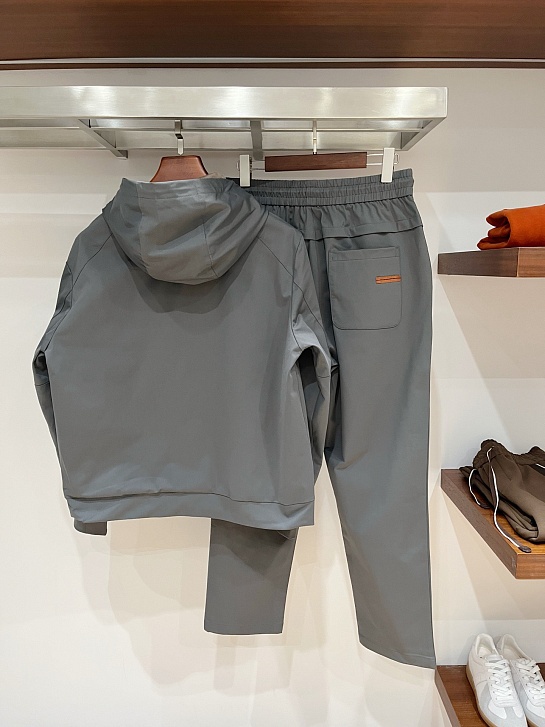 Мужские серые штаны Zegna premium