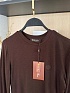 Женский базовый лонгслив Loro Piana Premium - Brown