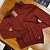 Мужская бордовая водолазка Maglione