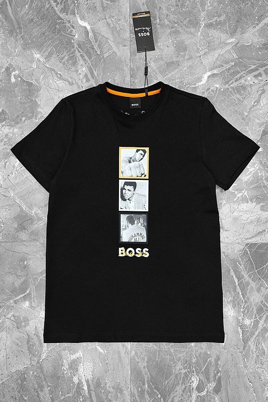 Чёрная футболка Hugo Boss Muhammad Ali