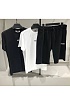 Мужские чёрные шорты MSGM