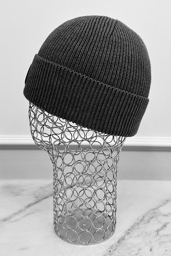 Шапка C.P. Company Single Lens - Dark Grey