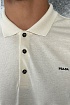 Мужское бежевое поло Prada