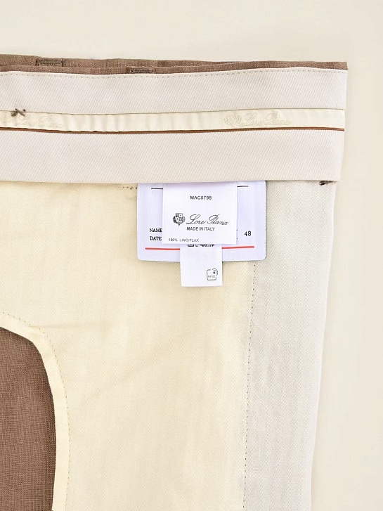 Мужские коричневые брюки Loro Piana premium