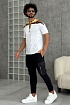 Белая футболка Marcelo Burlon County of Milan Solfolk Wings