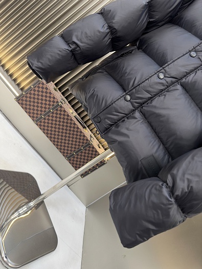 Мужской пуховик Burberry Halsby - Black   