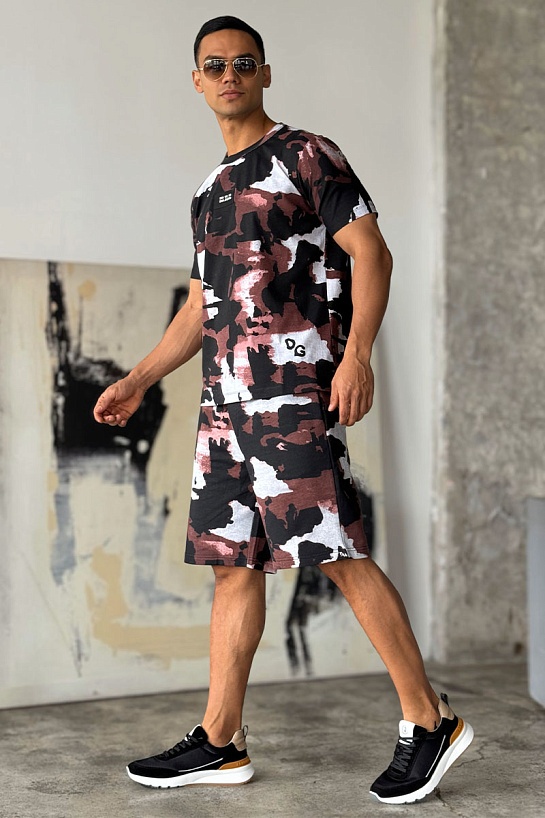 Мужские камуфляжные шорты Dolce&Gabbana