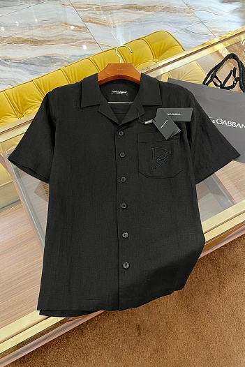 Льняная рубашка Dolce & Gabbana Premium   